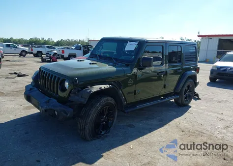 2021 Jeep Wrangler Unlimited Sport Altitude 4X4 from USA, damaged, VIN 1C4HJXDG0MW520394